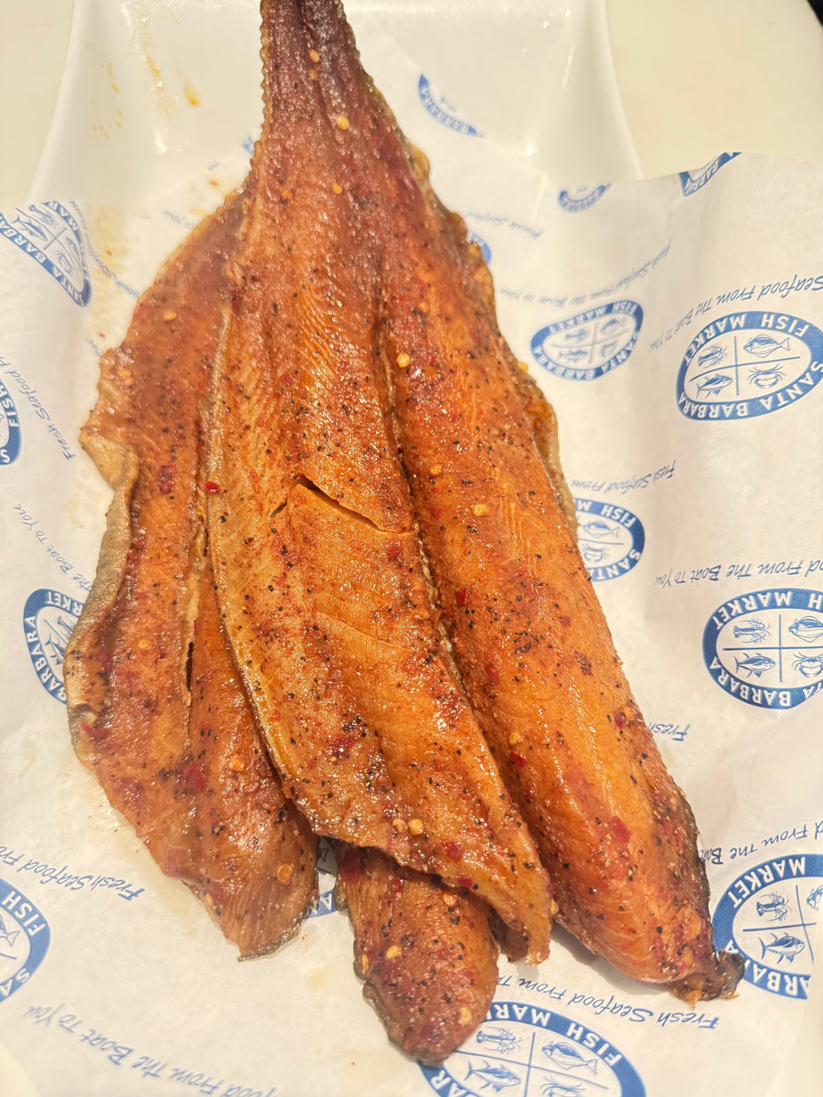 Hot Smoked Black Cod Candy – Santa Barbara Fish Market