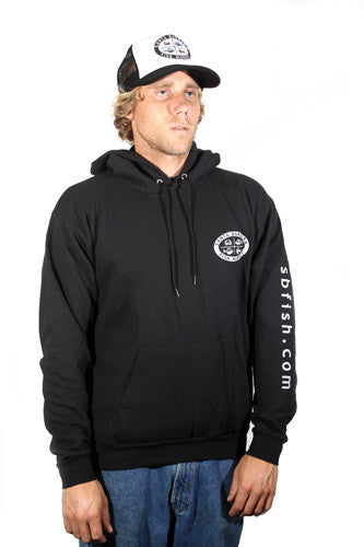 SBFM Black Hoodie – Santa Barbara Fish Market